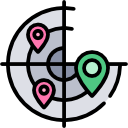 Carrier Routes in a Radius Icon